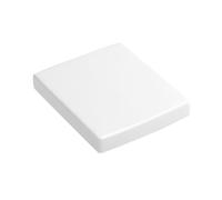 Villeroy & Boch Siège WC Memento 9M17S1R1, dégagement rapide, fermeture douce, inox, blanc C-Plus