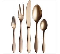 Villeroy & Boch - Manufacture Cutlery Couverts de table pour 4 personnes maximum, 20 unités, Acier inoxydable, Cuivre