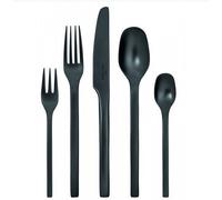 Villeroy & Boch - Manufacture Cutlery Couverts de table pour jusqu’à 4 personnes, 20 pièces, acier inoxydable, noir 12-6556-9058