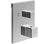 Villeroy & Boch Mettlach mitigeur bain-douche encastrée avec thermostat chrome TVS12600300061
