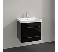 Villeroy & Boch Meuble sous-lavabo Avento A88900B3 567 x 520 x 447 mm Crystal Black