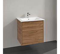 Villeroy & Boch Meuble sous-vasque Finero S00501RHR1 avec vasque, Kansas Oak , 801