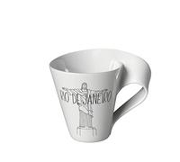 Villeroy & Boch - Modern Cities, mug à anse, Rio de Janeiro, 300 ml, porcelaine Premium, blanc