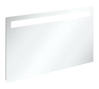 Villeroy & Boch More To See miroir avec éclairage LED intégré horizontal 3 fois dimmable 130x75x4.7cm A4291300