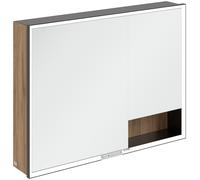 Villeroy & Boch My View+ armoire 100x16.8x75 cm avec miroir chêne B48110RH