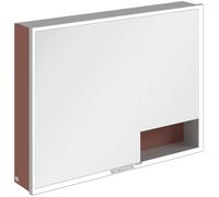 Villeroy & Boch My View+ armoire 100x16.8x75 cm avec miroir rouge A48110AH