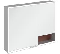 Villeroy & Boch My View+ armoire 100x16.8x75 cm avec miroir rouge A48210AH