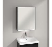 Villeroy & Boch My View+ Armoire de toilette, 1 porte, B4816LVL,