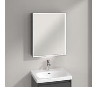 Villeroy & Boch My View+ Armoire de toilette, 1 porte, B4816LVR,