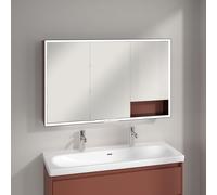 Villeroy & Boch My View+ Armoire de toilette, 3 portes, B48112AH,