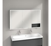 Villeroy & Boch My View+ Armoire de toilette, 3 portes, B48113VR,