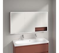 Villeroy & Boch My View+ Armoire de toilette, 3 portes, B48114AH,