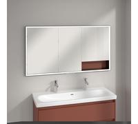 Villeroy & Boch My View+ Armoire de toilette, 3 portes, B48214AH,