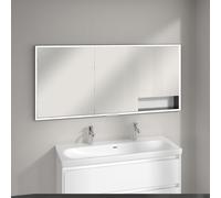 Villeroy & Boch My View+ Armoire de toilette, 3 portes, B48216VE,