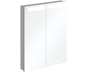 Villeroy & Boch My View In armoire de toilette encastrée - avec éclairage LED 3 fois dimmable avec 2 portes 60.1x74.7x10.7cm a4356000