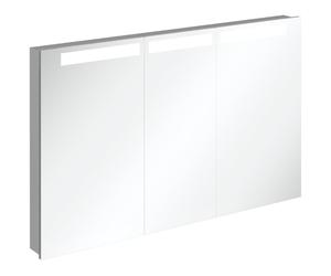 Villeroy & Boch My View In armoire de toilette encastrée - avec éclairage LED à intensité réglable 3 fois avec 3 portes 120.1x74.7x10.7cm a4351200