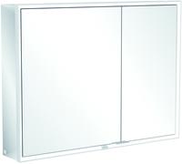 Villeroy & Boch My View Now Armoire de toilette apparente, 2 portes, avec éclairage, avec variateur à détecteur, 1000x750x168mm, A4551000