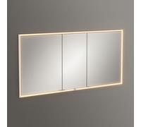 Villeroy & Boch My View Now Armoire de toilette, avec éclairage l: 160 H: 75 P: 16,8 cm, 3 portes, A4561600,
