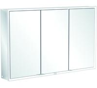 Villeroy & Boch My View Now, armoire de toilette en saillie avec éclairage, 1200x750x168 mm, avec interrupteur marche/arrêt, compatible Smart Home, 3 portes, A45712, A4571200