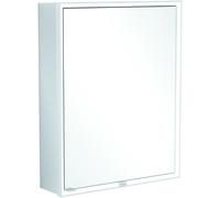 Villeroy & Boch My View Now armoire de toilette encastrée, 1 porte, charnières à droite, avec éclairage, avec interrupteur marche/arrêt, compatible Smart Home, 600x750x167,5mm, A4586R00