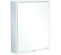 Villeroy & Boch My View Now armoire de toilette encastrée, 1 porte, charnières à gauche, avec éclairage, avec interrupteur marche/arrêt, compatible Smart Home, 600x750x167,5mm, A4586L00