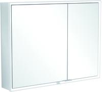 Villeroy & Boch My View Now, armoire de toilette pour montage mural avec éclairage, 1000x750x167,5 mm, avec variateur sensoriel, 2 portes, A45610, A4561000
