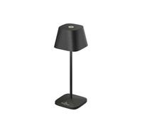 Villeroy & Boch Neapel Micro Lampe de table 2 couleurs de lumière à intensité variable LED 2,3 W 10 heures d'autonomie (noir)