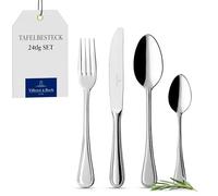 Villeroy & Boch Neufaden Merlemont Couverts pour 6 personnes, 24 pièces, Acier inoxydable