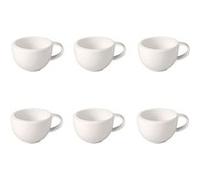 VILLEROY & BOCH New Moon Ensemble 6 Tasses à Espresso Blanc G