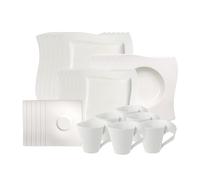 Villeroy & Boch New Wave Basic 10-2525-8151 Service de vaisselle 30 pièces