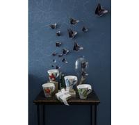 Villeroy & Boch New Wave Caffè Animals of the World Deep Green Hairstreak Gobelet avec anse grand en emballage cadeau 0,24 L