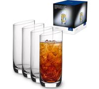 Villeroy & Boch Newmoon Ensemble de Longues Tasses à Boire, 4 Pièces, 370 ml, 16 cm, Coupe Élégante et Moderne, Cristallin