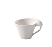 Villeroy & Boch NewWave Caffè Tasse à café au lait, 400 ml, Hauteur : 10,1 cm, Porcelaine Premium, Blanc
