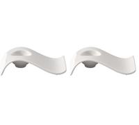 Villeroy & Boch NewWave Coquetier, Porcelaine Premium, Blanc (Lot de 2)