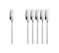 Villeroy & Boch NewWave Lot de 6 fourchettes de table 20,3 cm
