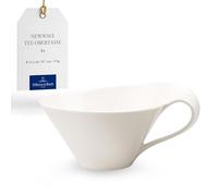 Villeroy & Boch NewWave Tasse à thé, Porcelaine Premium, Blanc, 220 ml