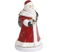 Villeroy & Boch Nostalgic Melody Père Noël, Figurine décorative de Père Noël en Porcelaine Dure, tournante, métal, Plastique, Multicolore