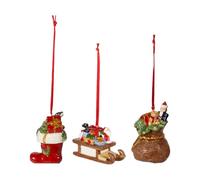 Villeroy & Boch Nostalgic Melody Sapin Rotatif, Vert, 9 x 9 x 17 cm