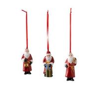 Villeroy & Boch - Nostalgic Ornaments Ornements Pã¿Re Noã«L, Ensemble 3â P. - Multicolore