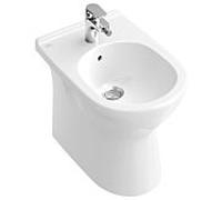 Villeroy & Boch O.Novo Standbidet 54610001 36x56 cm, blanc, avec trou pour robinetterie et trop-plein