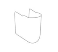 Villeroy & Boch O.novo Cache-siphon 21x27cm blanc 526700R1