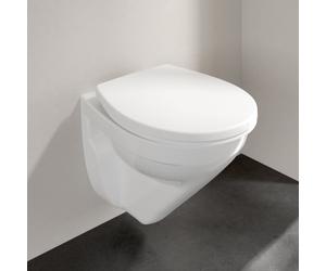 Villeroy & Boch O.novo Cuvette suspendue compacte avec DirectFlush, version courte, 7667R001, Compact