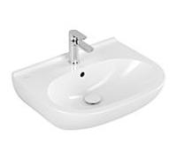Villeroy & Boch O.Novo lavabo 516061R1 60 x 49 cm, Ceramicplus blanc, sans trop-plein
