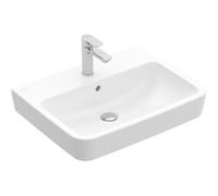 Villeroy & Boch O.novo Lavabo - 600 x 460 x 175 mm - Blanc Alpin AntiBac CeramicPlus - sans trop-plein 4A4161T2