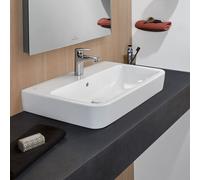 Villeroy & Boch Vasque à encastrer/à poser O.novo 4A41KGR1 65 x 46 cm avec trop-plein blanc C-plus