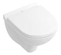 WC Suspendu Villeroy et Boch O.novo Blanc Abattant Soft Close Quick Release 5688H1R1