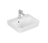 Villeroy & Boch O.novo Lave-main WC 45x16x13.5cm 1 trou de robinet Ceramic+ Blanc Alpin 43444gr1
