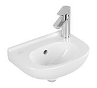 Villeroy & Boch O.Novo lave-mains 536036R1 Compact, 36x27,5cm, c-plus blanc, avec trop-plein