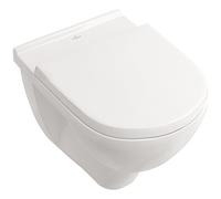 WC Suspendu Villeroy et Boch O.Novo Blanc Sans Bride Abattant Soft Close Quick Release 5660HR01