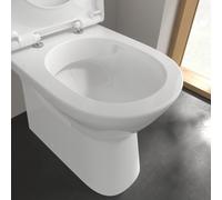 Villeroy & Boch O.novo Vita cuvette à poser Vita sortie profonde PK DirectFlush sans réservoir ceramic+ blanc 4620R0R1